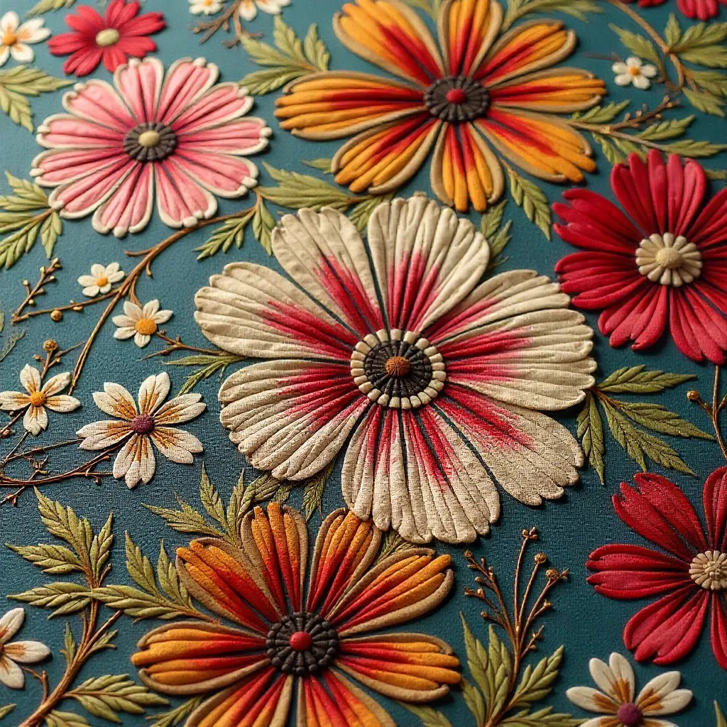 Design process visualization showing creative workflow